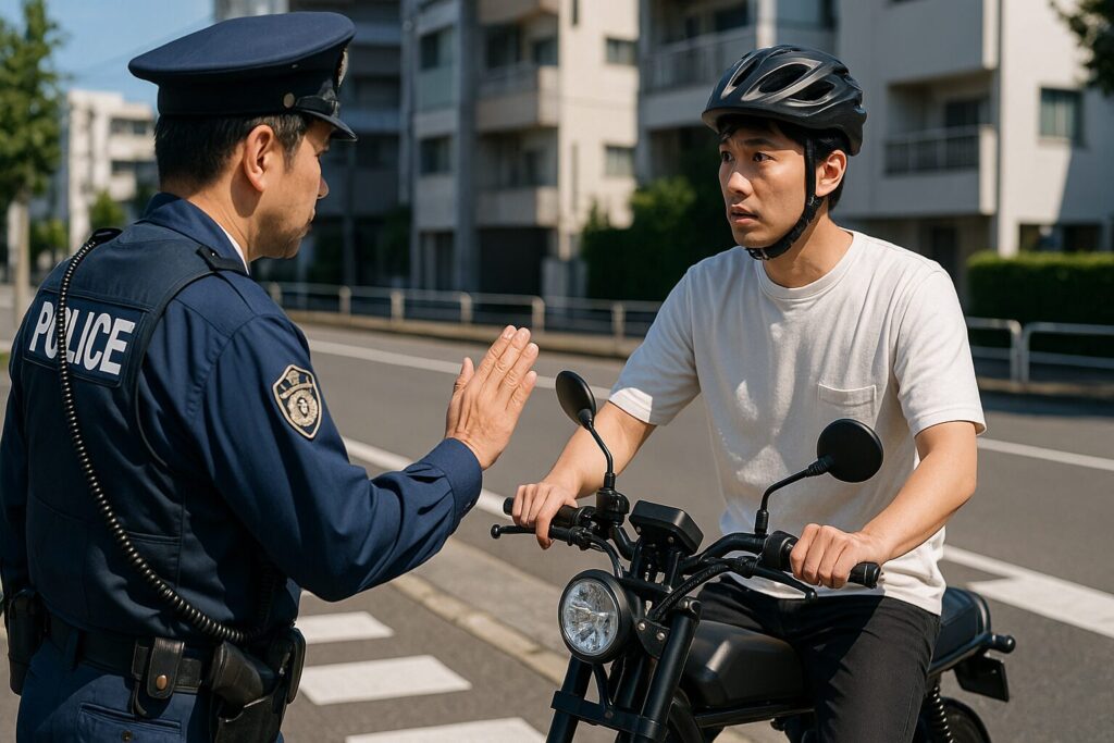 モペットは違反ですか?