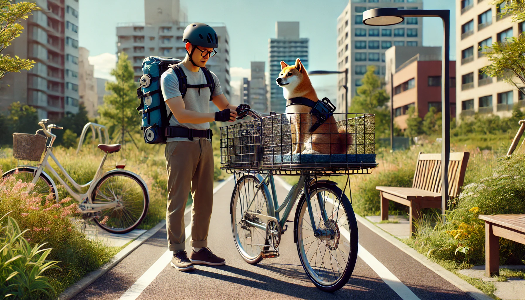 犬を乗せられる自転車の注意点