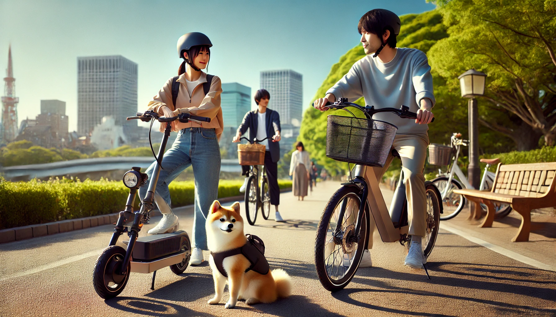 モペットと電動自転車の違いは?