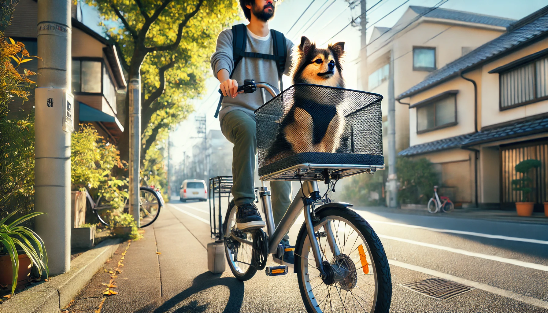 犬を自転車に乗せる際のポイント