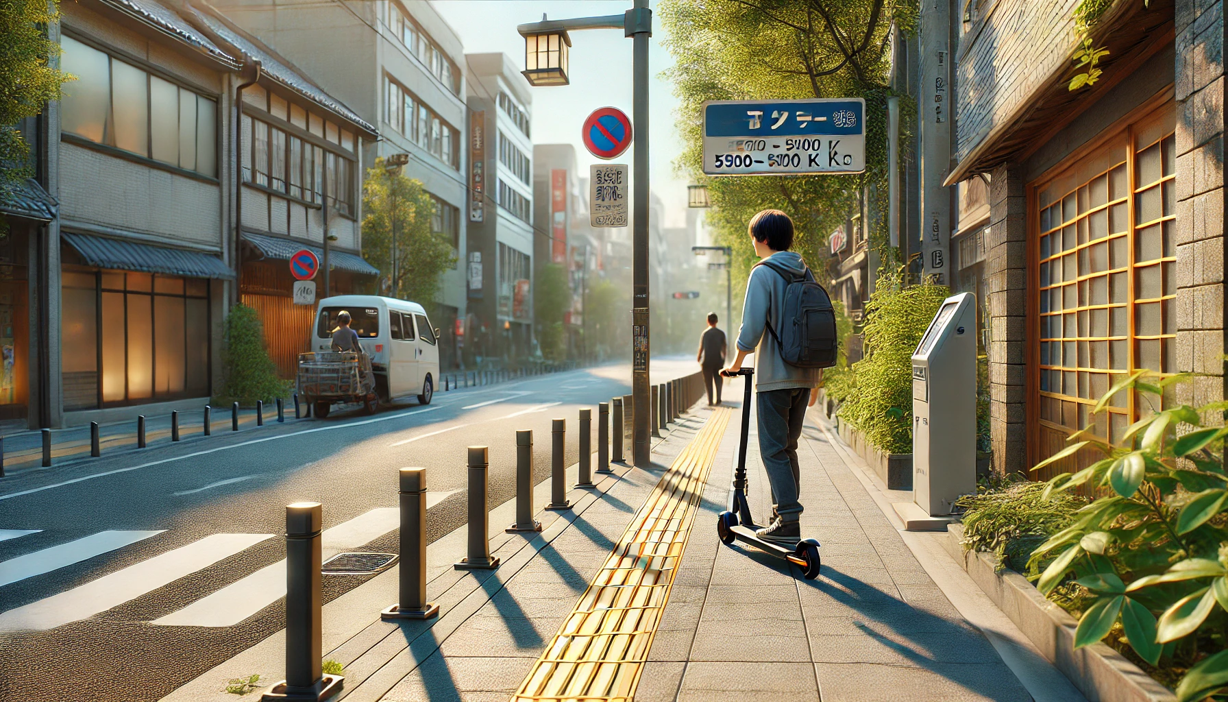 電動キックボードで歩道を走ったら違反ですか?
