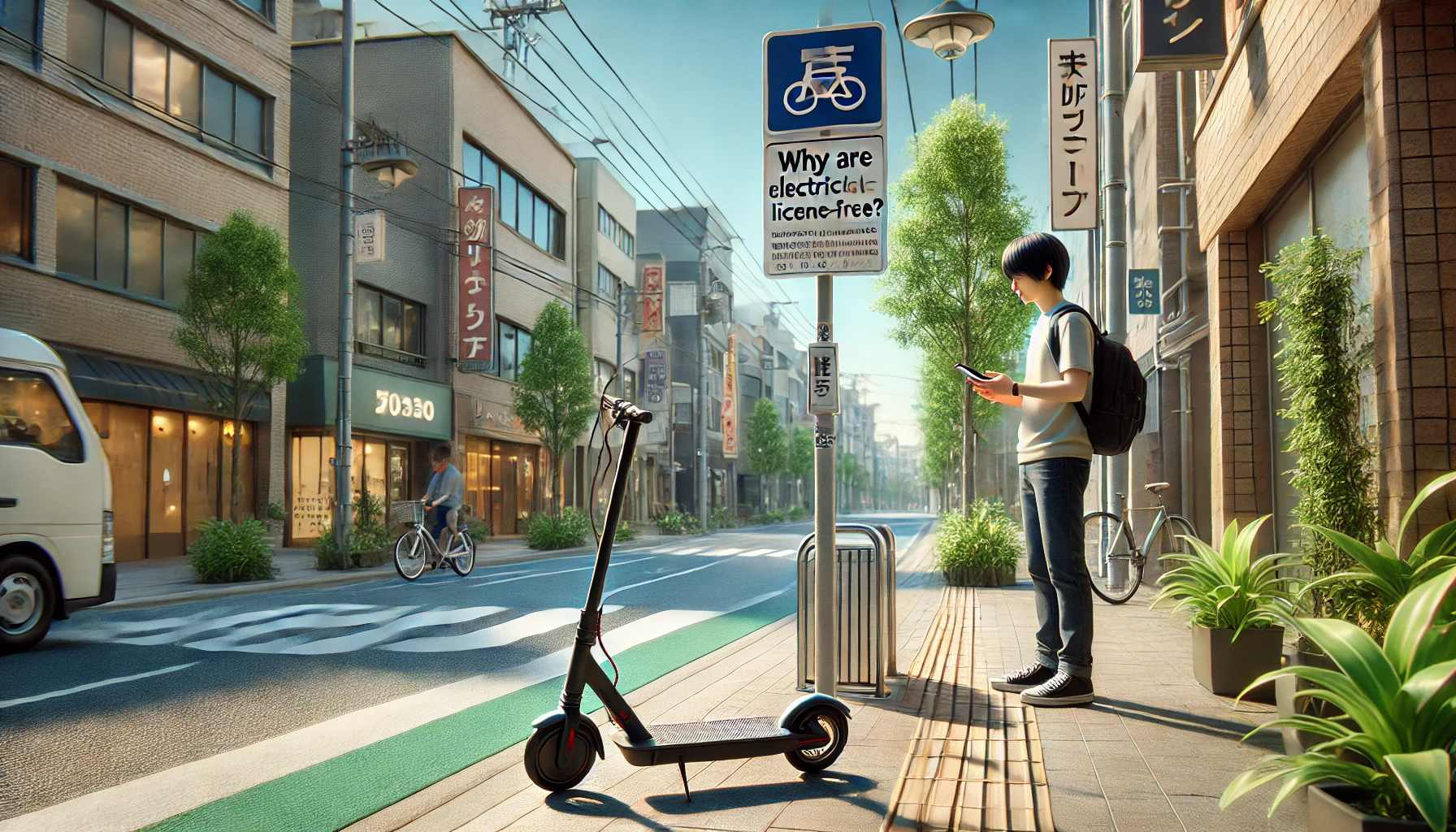 電動キックボードの免許不要なのはなぜ?基礎知識
